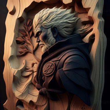 3D model Tobirama Senyu FROM NARUTO (STL)